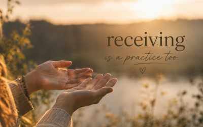 Receiving Is a Practice Too
